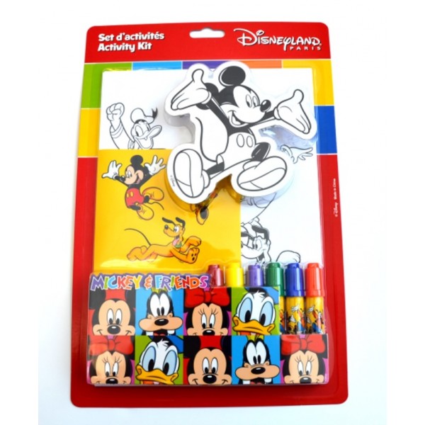 Mickey and Friends Activity Set, Disneyland Paris