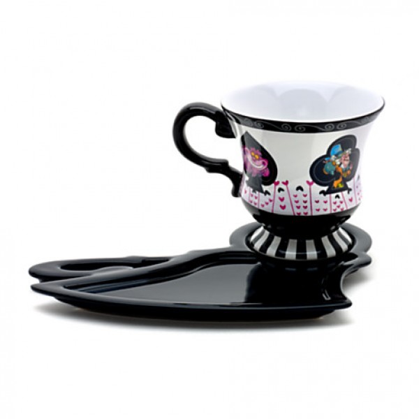 Disneyland Paris Alice in Wonderland Cup and Saucer