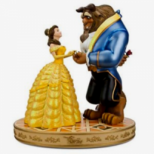 Disney Beauty and the Beast Sculpted Figure, Disneyland Paris Original