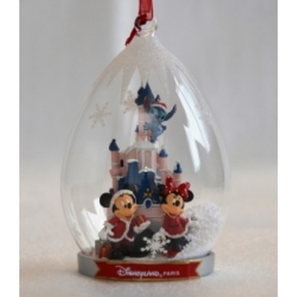 Cinderella Castle and Characters Disneyland Paris Ornament, extremely rare