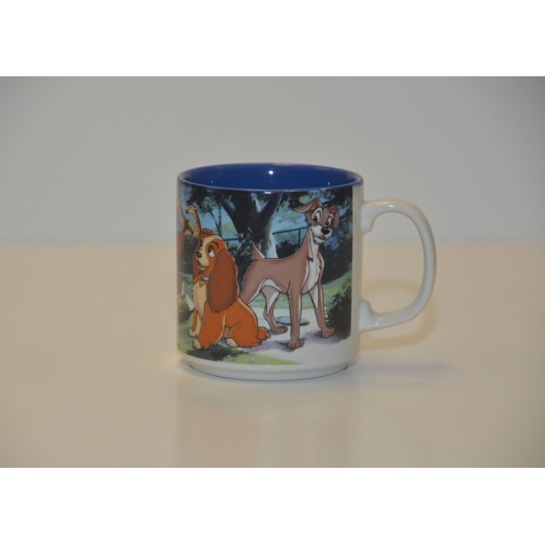 Vintage Disney animated Lady and the Tramp Mug