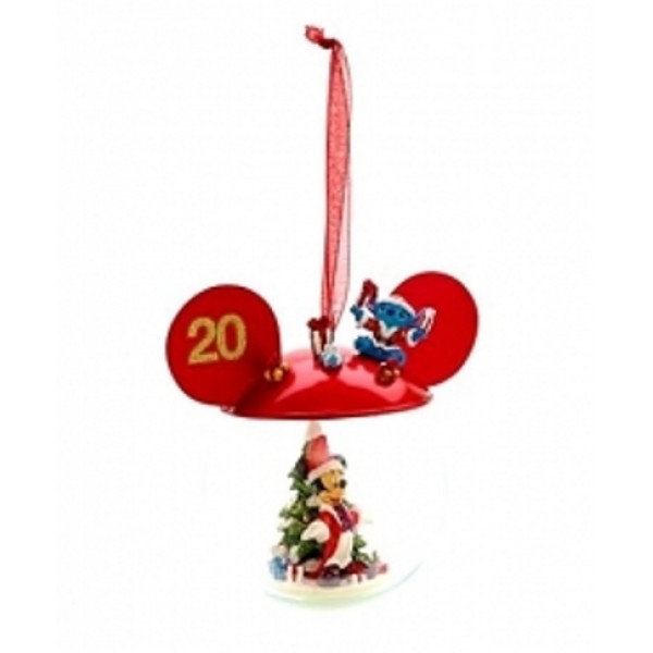 Disneyland Paris 20th Anniversary Mickey Mouse Bauble, extremely Rare