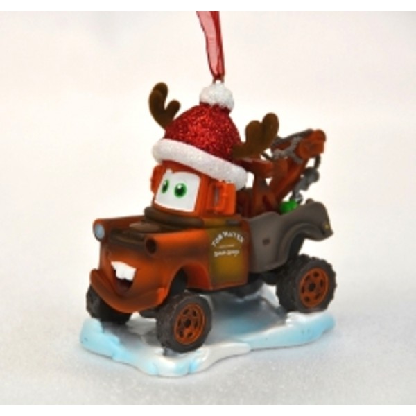 Tow Mater Christmas Decoration, Disneyland Paris extremely rare